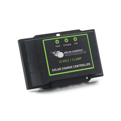 China 12A Smart Solar PWM Charge Controller met 5 fasen opladen en meervoudige bescherming Te koop