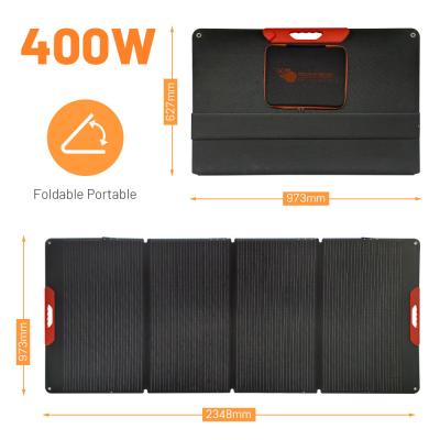 China ETFE Portable Solar Power Panels IP65 400W Folding Solar Panels For RV for sale