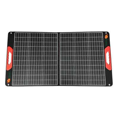 China Leichtgewicht 120 Watt tragbare Klappsolarzellen Außen-RV-Solarbatterielader zu verkaufen