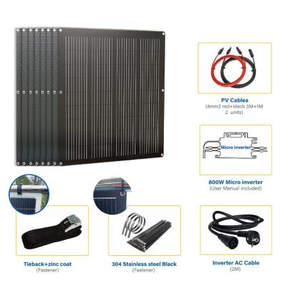 China IP67 Semi Flexible Monocrystalline Solar Panel for sale