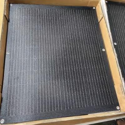 China 12V halbflexibles Solarpanel biegsames 100 Watt Meeressolarpanel für Wohnmobil zu verkaufen