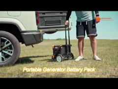 3072wh external portable generator battery pack lifepo4 portable solar power station