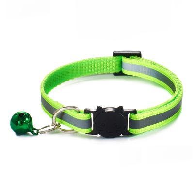 China Safety Pet Collars Cat Pet Luxury Collar Plain Comfortable Stocked Pet Collars for sale