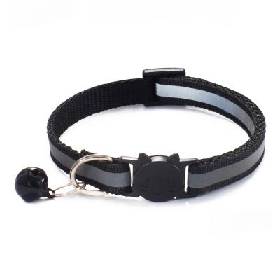 China Cheap Good Quality Durable Pet Collar Woven Pet Collar Stocked Bell Collar for sale