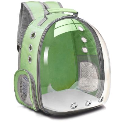 China Custom Stocked Cat Space Capsule Bag Pack Cage Pet Carriers Travel Soft Bag for sale