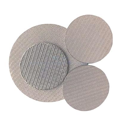 China High quality ultra fine micron 1 micron sintered liquid filtration filter/SS metal sintered woven wire mesh for sale