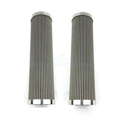 China Liquid Filtration Plant Sale 304 SS Mesh Tube Filter Stainless Steel Sintered Filter Element for sale