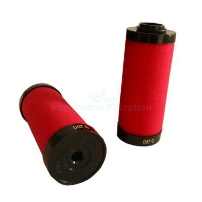 China Fine Filter Element 007Q 007P 007S 007C Air Compressor Parts High Efficiency Precision Melting Filter Cartridge for sale