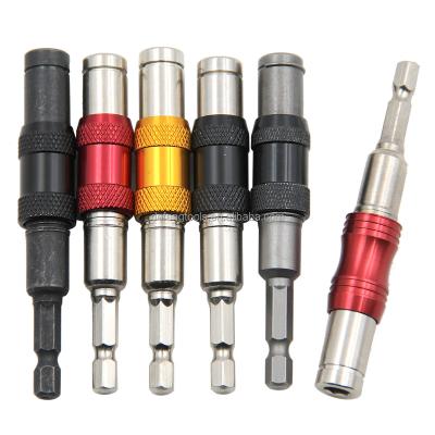 China Electric Drill Driver Hexagonal Handle Extension Universal Variable Adapter High Carbon Steel Magnetic Tip Screw Fast Conversion for sale