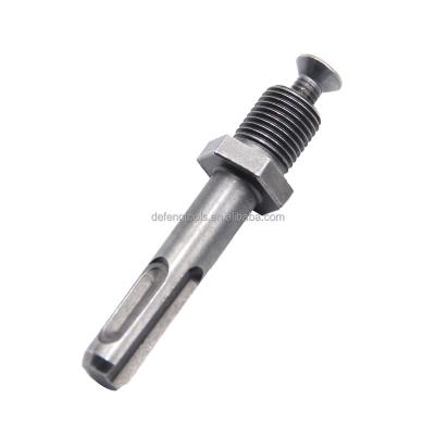 China Alloy Two Well And Two Slot Shank SDS Electric Hammer Change Round Shank Threaded Joint Tool for sale