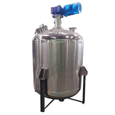 China Best Price Pharmacy Food Stainless Steel Chemical Reaction Kettle Continuous Stirred Tank Reactor for sale