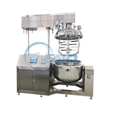 China Liquid With Solids High Performance Stainless Steel Vacuum Suspended Emulsifier Cosmetic Making Machine for sale