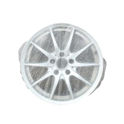 China Business / Luxury Waterproof And Dustproof Disposable Plastic Transparent Car Wheel Hub Protective Sleeve for sale