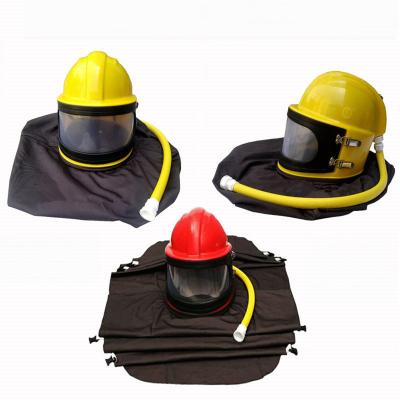 China SAFE The personal protective helmet industry uses sandblasted spray helmets for sale