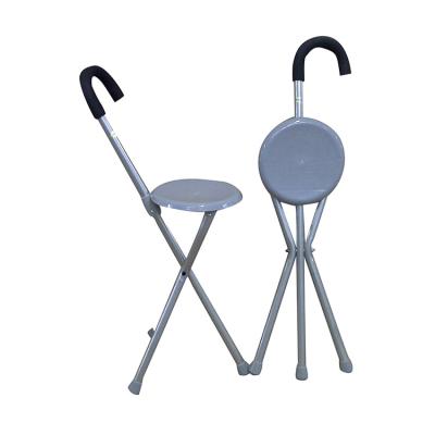 China Walking Aid Popular Design Steel Crutches Sneak Folding Crutches Can Rest On Three Legged Crutches For The Elderly for sale