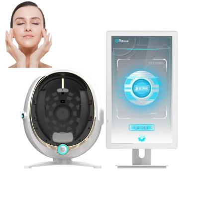 China Acne analysis Hot Sale Professional Scan Face Digital 3d Ai Smart Mirror Scanner Facial Skin Analyzer Face Visia Analysis Machine for sale