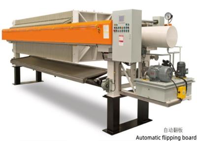 Cina Flipperboard automatico Filter Press Sludge Press Machine Facile da installare in vendita