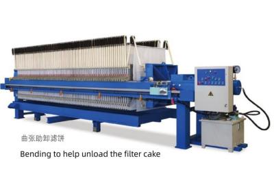 中国 Customized Services Bending Assisted Discharge Filter Press  for Sludge Dewatering 販売のため