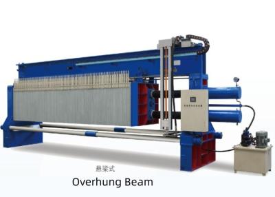 中国 Suspended beam filter presses for sewage treatment and filtering materials with strong corrosiveness 販売のため