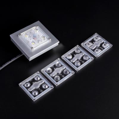 China Waterproof 10W 15W Mini 50*50mm SMD 5050 LED Street Light Module 12V 24V for Street Light and Garden Light for sale