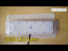 Tunnel SMD 3030 LED Lens 64 Points Directional Optical PC With PCB Module