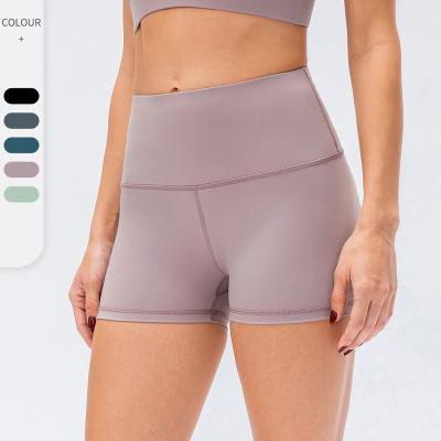 China Breathable Women Gym Booty Booty Butt Bike Naked Sports Crac! crack! wear fitness yoga shorts for sale