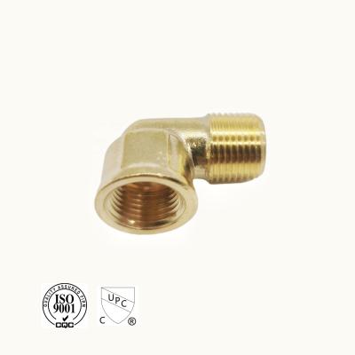 China Brass Pipe Street Elbow (MIP x PAP) 1/16