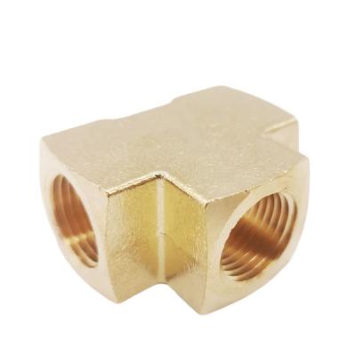 China Brass Pipe Tee (PAP X PAP X PAP) 1/16-1