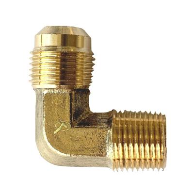 China Brass Male Flare Elbow (OD