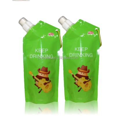 China Sustainable promotion camping water bag foldable canteen drinking bottles for sale