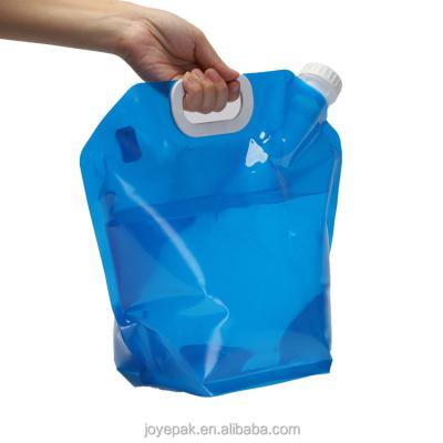 China Drink out door travel  emergency foldable water bag 10 liter for sale