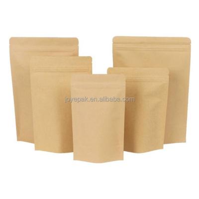 China Recyclable food grade paper kraft bag for sale