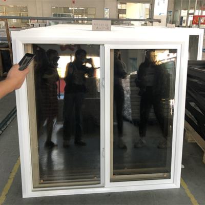 China Screen Bullet Proof Customized PVC Vinyl UPVC Folding Window Windows With Reasonable Price for sale