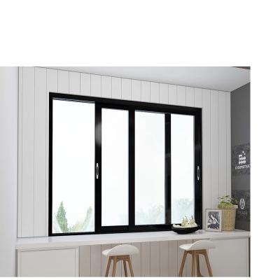 China New Purchase Hot Sales Magnetic Sliding Screen Windows With Double Glass Aluminum Patio Door for sale