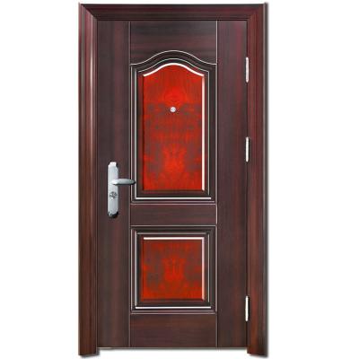 China Residential Main Door Modern Steel Exterior Steel Design Security French Doors Security Steel Doors for sale