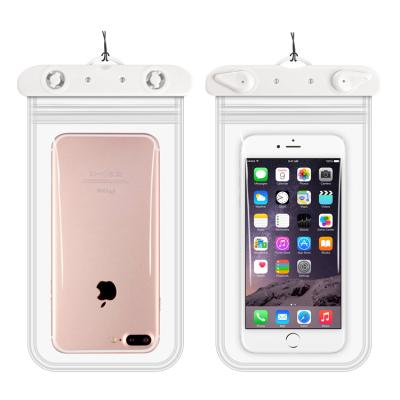 China Amazon Hot Selling PVC Imperial Clear Waterproof Phone Case For Smartphone Bag Waterproof Mobile Phone Pouch GTWPC009 for sale