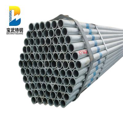 China Liquid pipe factory outlet hot dip galvanized steel pipe galvanized steel pipe price for machinery industry for sale