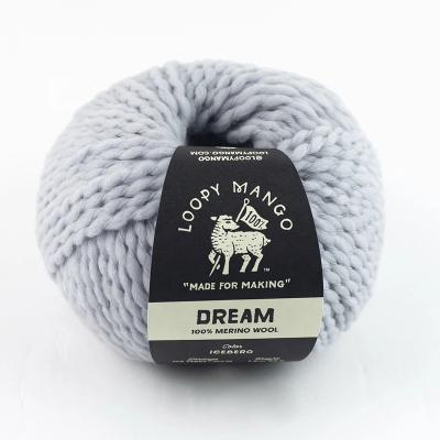 China Viable Deranged Mango Worsted Merino Wobble Merino 100% Chunky Wool Yarn Soft and Warm Hand Knitting Yarn for sale