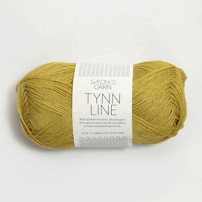 China Sustainable SandnesGarn Tynn Line/Summer Blended Canvas Cotton Yarn Hand Knitting Yarn Crocheting Norway for sale