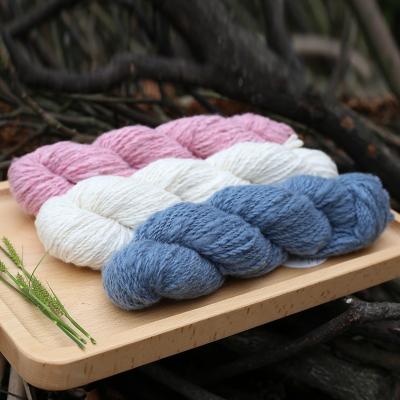 China 2018 Soft Lotus Handspun Yarn Type Mongolian Cashmere Yan Knitting for sale