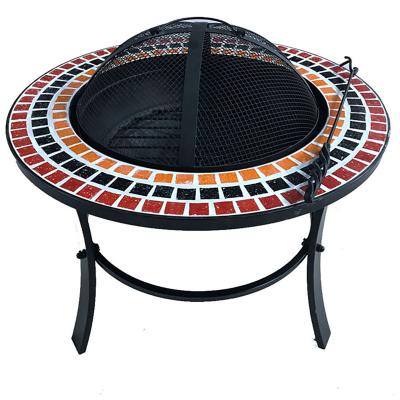 China Easily Assembled 24 Inch Best Choice Metal Sphere Fire Place Products Outdoor Fire Place Log Grate Pokers For Backyard Metal Sphere Fire Pit for sale