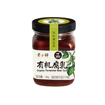 China BIO Organic Fermented Bean Curd /Pickled Bean Organic Food 340g 340g*15bottles/carton for sale