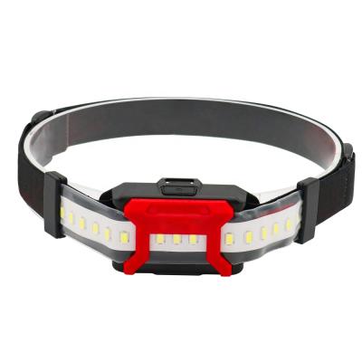 China High Quality Wide Beam USB Car Repair Emergency Rechargeable Waterproof Headlight for sale