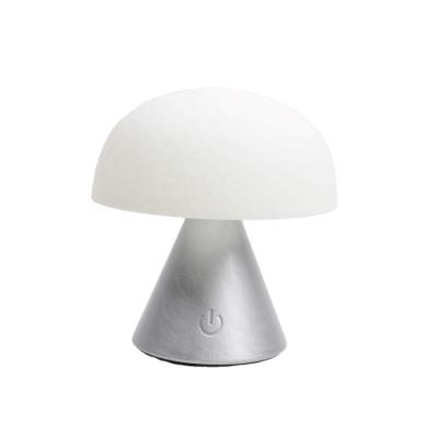 China Customized Modern LED Dimming Rechargeable Indoor Mushroom Desk Lamp Table Light for sale