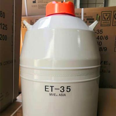 China MVE ET-35 35Liters Liquid Nitrogen Dewar Tank/Container/Flask for sale