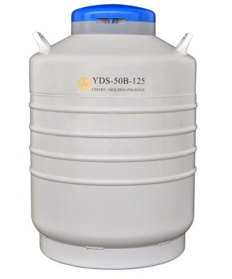 China Farms Big Mouth 125mm For Transport 50L Liquid Nitrogen Dewar Tank/Container/Flask for sale