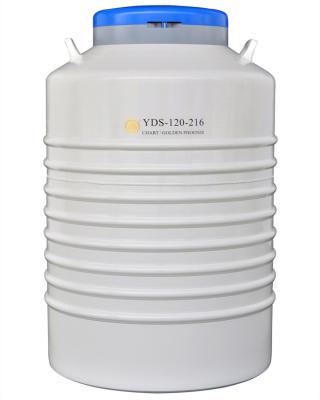 China Farms Big Mouth 216mm for 120L Lab Liquid Nitrogen Dewar Tank/Container/Flask for sale