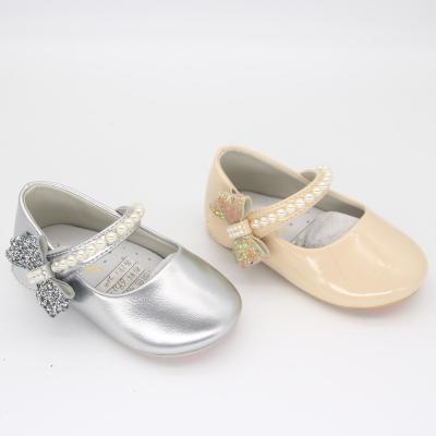 China Toddler Girls Ballet Flats Lightweight Princess Dress Shoes for sale