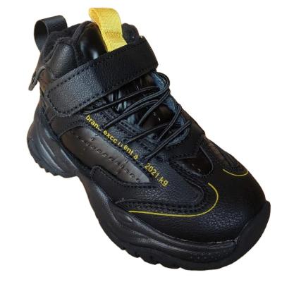 China 2021 Fashion Trend New Boy Fashion Black Winter Snow Cotton Outdoor Shoes for sale