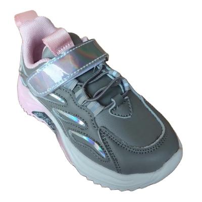 China 2021 new lightweight children's laser pink black sports shoes for boys and girls, running shoes for children for sale